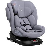 Kikka Boo Seggiolino Auto 0-36 Kg Isofix / 0M - 12 Anni / 40-150 cm / Gruppo 0+/1/2/3 Girevole a 360 Reclinabile colore Light Grey - i-Felix i-Size