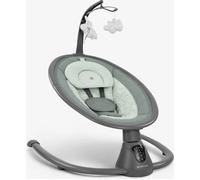 Kikka Boo Twiddle - Sdraietta Neonato Elettrica Max 9 Kg Dondolo Altalena per Neonati con Timer e Telecomando colore Mint