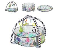 Kikkaboo Arco giochi 30 palline Tappeto da gioco Piscina con palline Giocattoli rimovibili, colorazione: