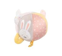 Kikkaboo Baby Plush Activity Ball, palla morbida di peluche, giocattolo bambini, colorazione:rosso