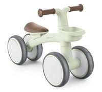 KikkaBoo Bicicleta Sin Pedales ZIPI, Correpasillos Bebé 1 Año, Bicicleta Equilibrio, Bici Bebé con Canasta, Ajustable, Juguete para Niños, Regalo Bebé, Menta
