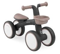 KikkaBoo Bicicleta Sin Pedales ZIPI, Correpasillos Bebé 1 Año y Niños 2-3 Años, Bicicleta Equilibrio con Canasta, Ajustable, Juguete Regalo, Nero
