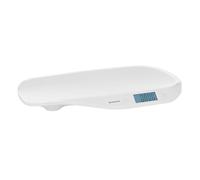Kikkaboo bilancia bambini Lyra display LCD nastro misurzione piedini antiscivolo, colori:whitely