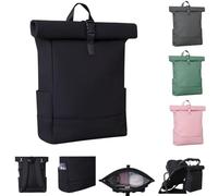 Kikkaboo, borsa fasciatoio Jayden zaino manico regolabile, chiusura a zip, colorazione:nero