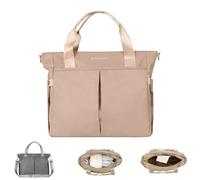 Kikkaboo Brielle - Borsa fasciatoio, con clip di fissaggio, impermeabile, tracolla