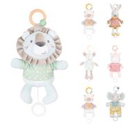 Kikkaboo carillon di peluche per bambini, anello a C, aiuto per il sonno, colorazione:beige/verde
