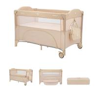 Lettino campeggio Kikka Boo Pieghevole 2 livelli con ruote 31003010111