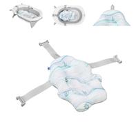 Kikkaboo Cuscino da bagno per bambini Nubo Aiuto per il bagno in plastica Clips, colorazione:turchese