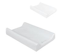 Kikkaboo, fasciatoio in memory foam Airknit 70 x 45 cm bordo laterale rialzato, colorazione:grigio