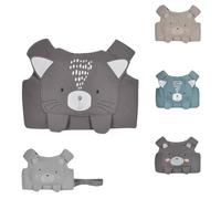 Kikkaboo, imbracatura da passeggio per bambini lunga 90 cm, design con stampa 3D, colorazione:grigio