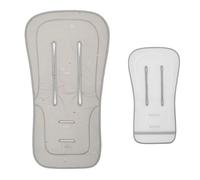 Kikkaboo inserto carrozzina antisudore superficie in cotone cuscinetto di seduta, colorazione:grigio chiaro