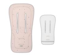 Kikkaboo inserto carrozzina antisudore superficie in cotone cuscinetto di seduta, colorazione:rosa