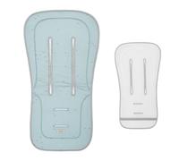 Kikkaboo inserto carrozzina antisudore superficie in cotone cuscinetto di seduta, colorazione:turchese