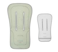 Kikkaboo inserto carrozzina antisudore superficie in cotone cuscinetto di seduta, colorazione:verde