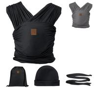 Kikkaboo marsupio Isla cappellino bambini, borsa portaoggetti, misura universale, colorazione:nero