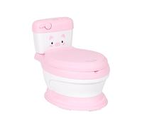 KikkaBoo Orinatoio per Neonato Carino, Cuscinetto Morbido, Contenitore Rimovibile, Facile da Pulire, Toilette per Neonato, 12+ mesi, Rosa