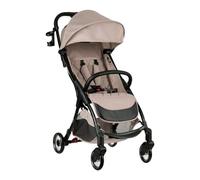 Kikkaboo Passeggino Cloe Telaio alluminio Pieghevole Portabicchieri fino a 22 kg, colori:marrone
