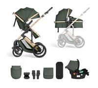 Kikkaboo passeggino Darling 3in1 seggiolino sportivo navicella seggiolino auto, colorazione:verde scuro