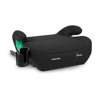 KikkaBoo Rialzo Auto per Bambini ISOFIX i-POP, i-Size, 125-150 cm, Seggiolino Auto 22-36 kg, Alzatina Auto Gruppo 3, da 7 a 12 Anni, Nero