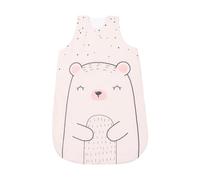 Kikkaboo Sacco nanna bambini Orso 0-6 mesi Lunghezza 70cm 3,3 TOG Chiusura lampo, colorazione:rosa