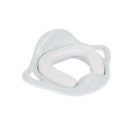 KikkaBoo - Sedile WC per bambini HIPPO, imbottito rimovibile e morbido, manici, 18+ mesi, menta