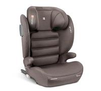 KikkaBoo Seggiolino Auto i-TRACK i-Size, 100-150 cm, ISOFIX 15-36 kg, Gruppo 2-3, da 3.5 a 12 anni, Sistema di Protezione Laterale SPS, 12 Posizioni di Regolazione del Poggiatesta, Beige