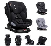 Kikkaboo seggiolino Felix Isofix gruppo 0+/1/2/3 (0-36kg) Top Tether SPS Reboard, colorazione:schwarz uni