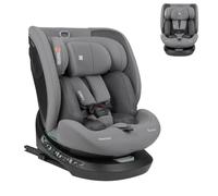 Kikkaboo seggiolino i-Size i-Hike (40-150 cm) Isofix ruotabile a 360° regolabile, colori:grigio/grigio chiaro