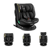 Kikkaboo seggiolino per bambini i-Tour i-Size (40-150cm) gruppo 0+/1/2/3, Isofix, colorazione:nero