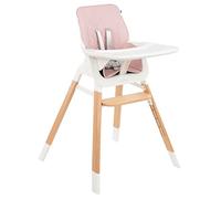 Kikkaboo seggiolone 2 in 1 Modo seggiolone imbracatura poggiapiedi regolabile, colorazione:rosa