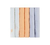 Kikkaboo Set Di 6 Panni In Mussola Seally Me 30x30 Cm