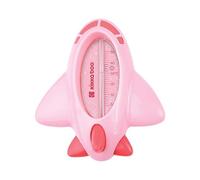 Kikkaboo Termometro dell'acqua a piattello, termometro da bagno un bagno sicuro, colorazione:rosa
