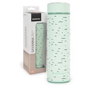 KikkaBoo Thermos Pappa Neonati 500ml In Acciaio Inossidabile SAVANNA, Ermetico, Mantiene Bevande Calde E Fredde, Colino Tè Incluso, Ideale Per Latte E Svezzamento, Menta