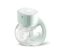 Tiralatte elettrico KikkaBoo NOA, Tiralatte a mani libere, portatile, 3 modalità e 9 livelli di aspirazione, Schermo LED, Funzione di memoria, Facile da pulire, Menta