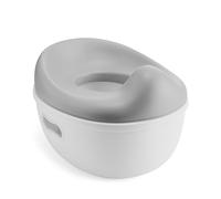 Kikkaboo vasino 3 in 1 trio, sedile per WC, sgabello, basamento antiscivolo, colorazione:grigio