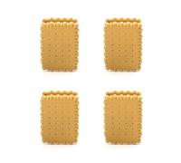 KIKKERLAND CLIPS CHIUDI SACCHETTO TEA BISCUIT S/4