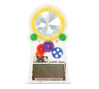 Kikkerland Creatore di arcobaleno a forma di cuore ad energia solare con cristallo, multicolore, 1 EA, taglia unica