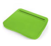 Kikkerland - Custodia i-Bed per iPad e altri tablet, con fessura per inserimento del dispositivo, antiscivolo, circa 29 x 14 cm, verde