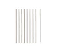 Kikkerland Europe CANNUCCE IN ACCIAIO INOSSIDABILE S / 10 CANNUCCE IN ACCIAIO INOSSIDABILE S / 10