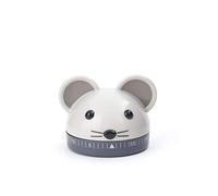 Kikkerland Kitchen Topolino Timer da Cucina Plastica, Grigio, 7 x 6 x 9 cm