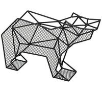 Kikkerland Porta documento, Acciaio, Nero, 24,9 x 5,1 x 15,5 cm