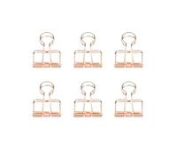Kikkerland OR73-BK Clip fermafogli in metallo, colore nero Copper