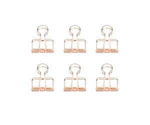 Kikkerland OR73-BK Clip fermafogli in metallo, colore nero Copper
