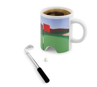 Kikkerland putter Cup Golf mug, 8,3 x 12,7 x 9,5 cm