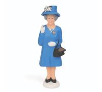 Kikkerland Solar Queen Derby Edition Statuina, Plastica, Azzuro, 8.0x5.0x19.0 cm