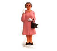 Kikkerland - Statuetta regina d'Inghilterra
