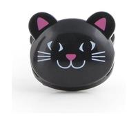 Kikkerland Woodlands - clip per chiudere sacchetti, plastica, Black, Set da 6