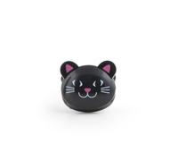 Kikkerland Woodlands - clip per chiudere sacchetti, plastica, Black, Set da 6