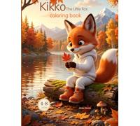 Kikko the Little Fox Coloring Book