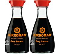 Kikkoman Salsa di Soia, 150ml (Confezione da 2)